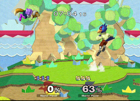 Melee replay size example